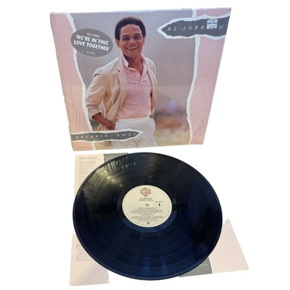 Al Jarreau Breakin' Away (Vinyl, 1981) Warner Bros Records BSK 3576 VG Album LP - Picture 1 of 11